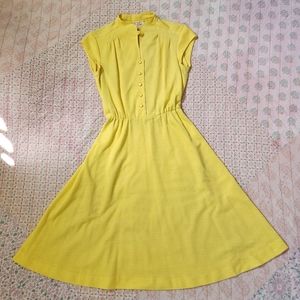 Vintage Route One Yellow Dress